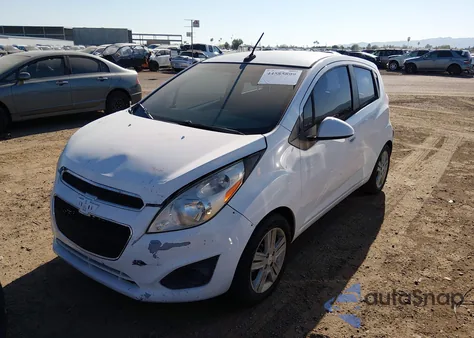2013 Chevrolet Spark Ls Auto из США, поврежденный, VIN KL8CB6S98DC594646